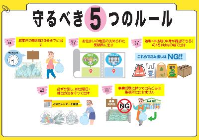 ごみ出しの基本ルール