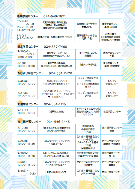 企画スケジュール2枚目