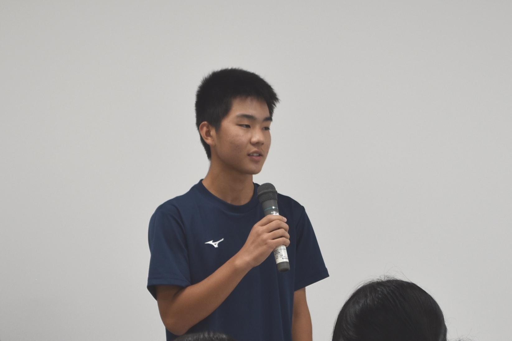 感想を発表する様子