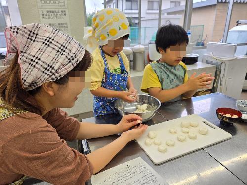 月見だんご作り