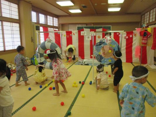 お祭りごっこ