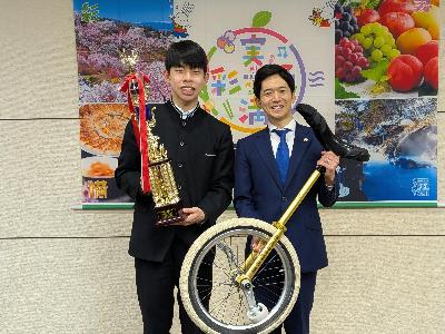 0115全日本一輪車優勝報告