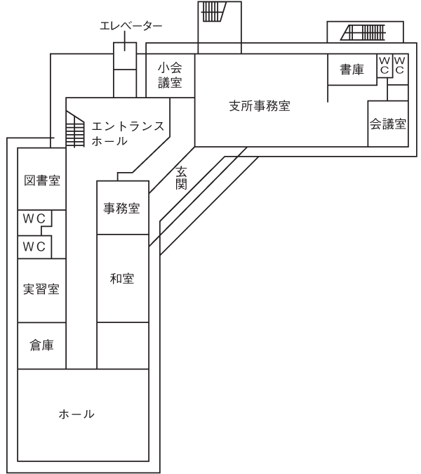 1階案内図