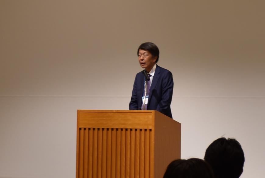 板野裕爾副会長あいさつ