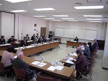 第2回飯野地域審議会の審議風景写真