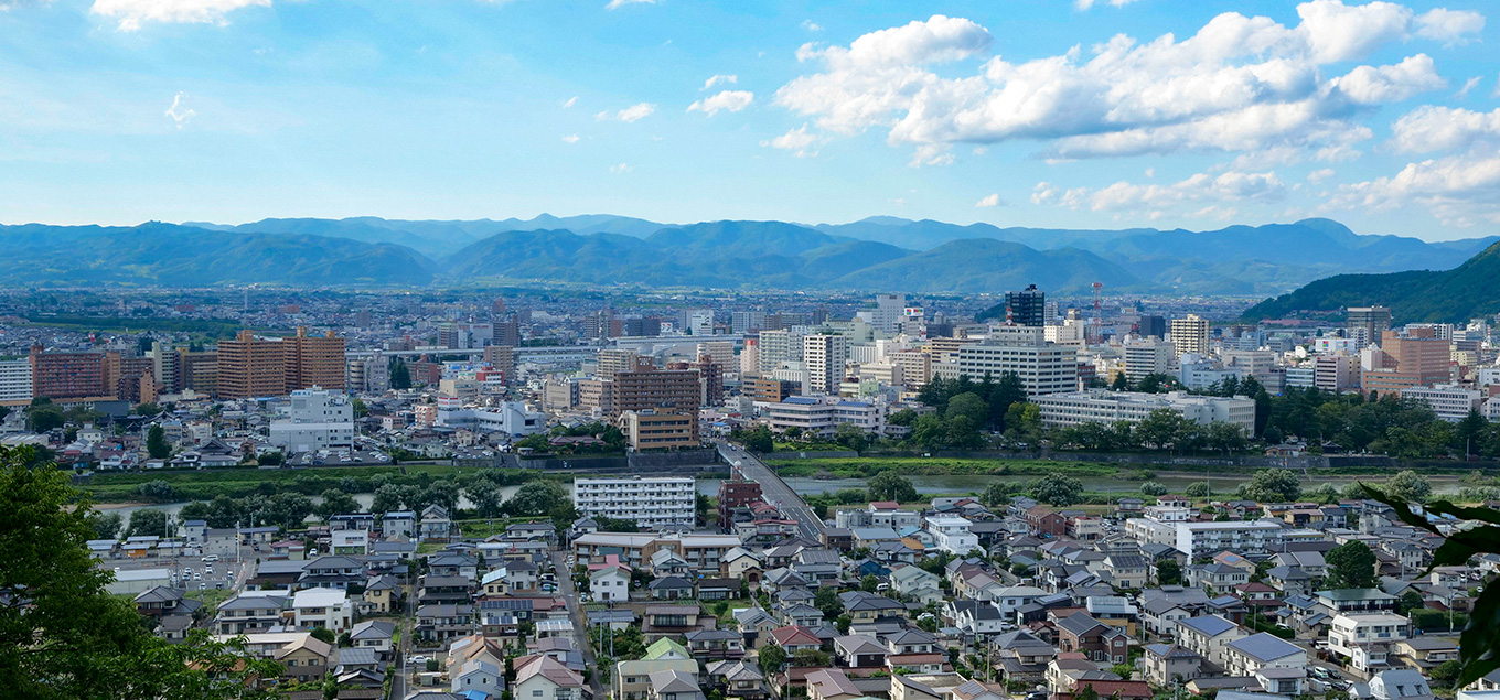 福島市の景色
