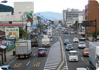 国道4号線の写真