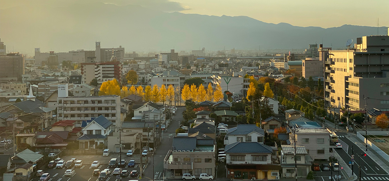 福島市街地