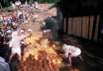 岡山の水かけ祭り