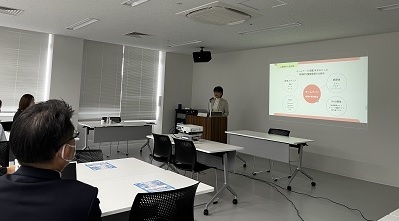 令和7年度第1回交流会での講演風景