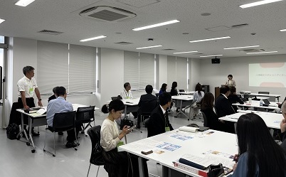 令和7年度第1回交流会での講演風景（質疑）